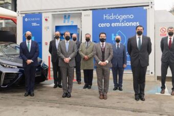 Primera estación de repostaje de hidrógeno en España para vehículos de pila de combustible